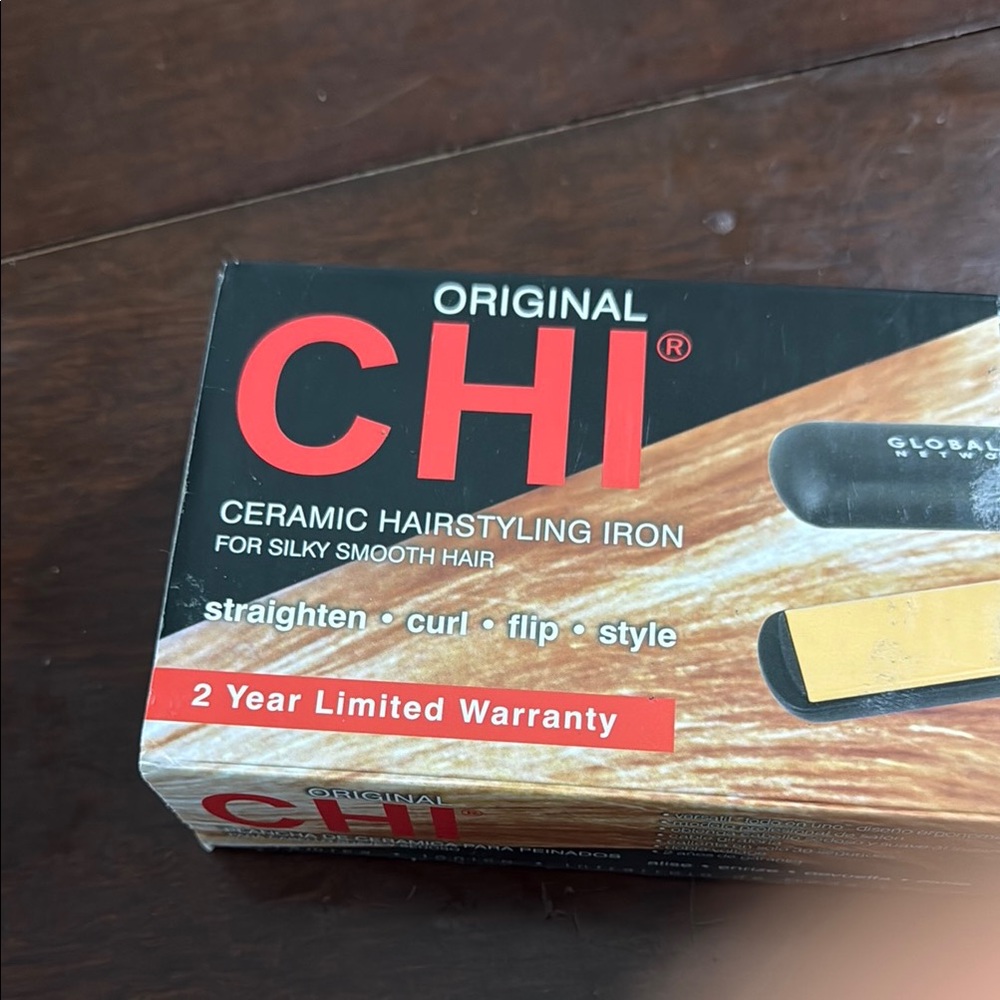 CHI Ceramic Hairstyling Iron - Black